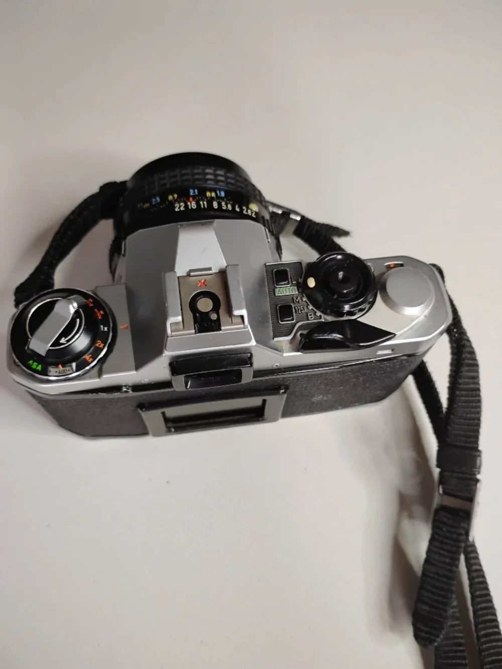 Pentax ME Super 35mm SLR Film Camera – Asahi Pentax Made in Japan